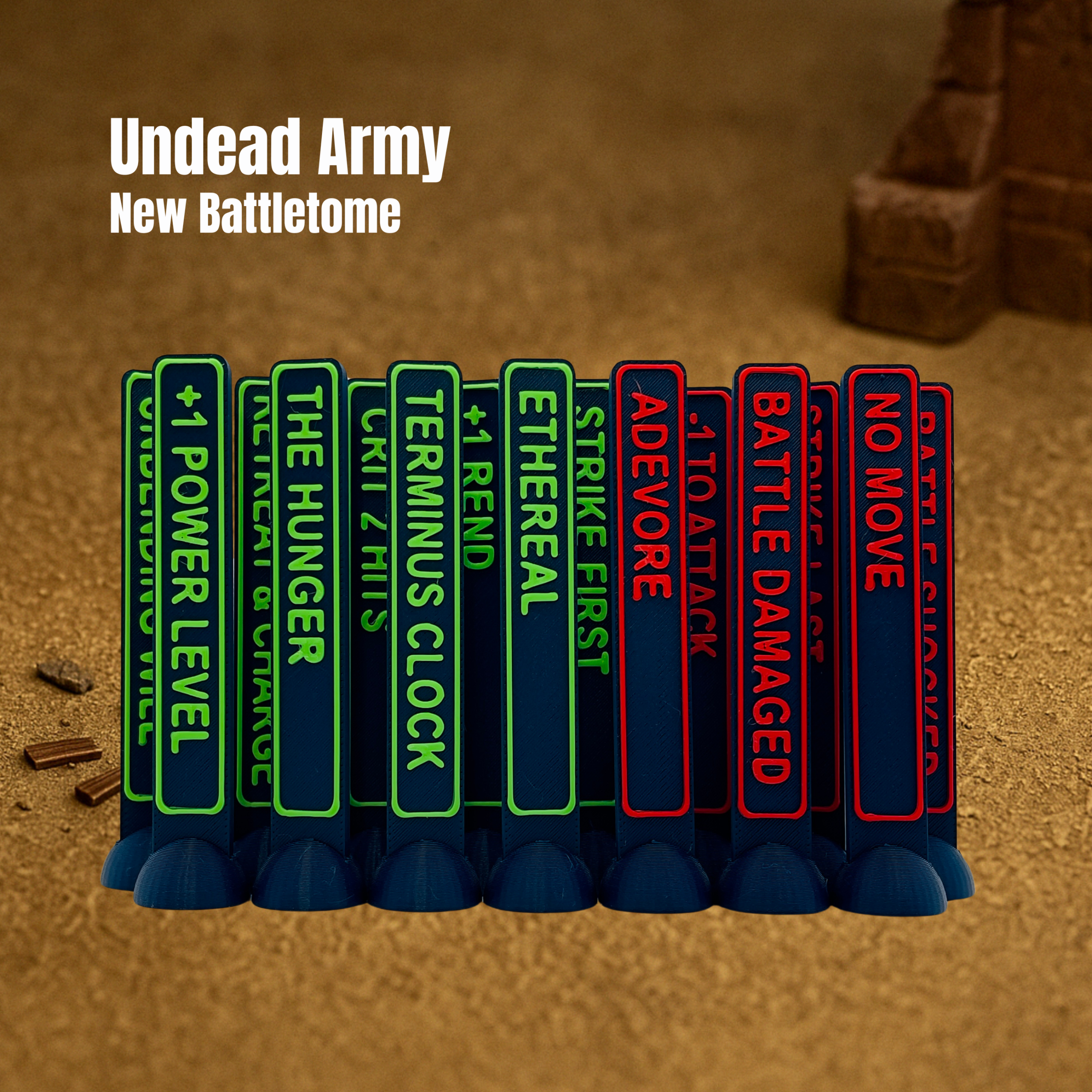 Pack de 59 tokens "Undead Army"