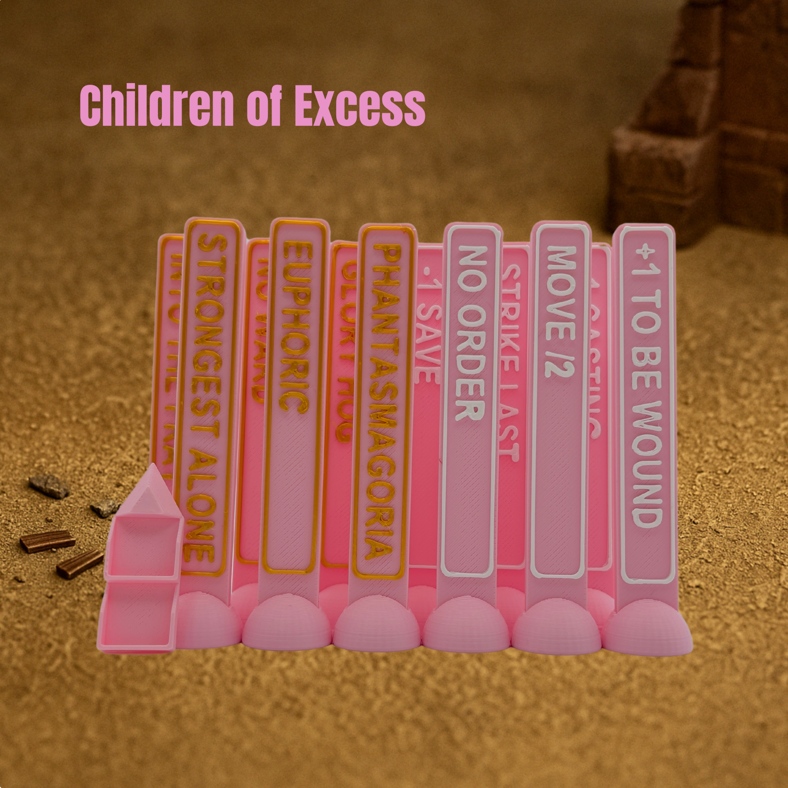 Pack de 79 tokens "Children of Excess"