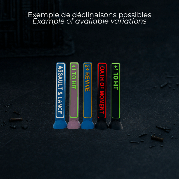 Pack de 61 tokens "Space Bug" Tyranid – Image 5