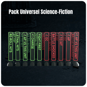 Pack de tokens universel Sci-Fi