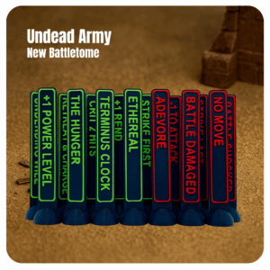 Pack de 59 tokens "Undead Army"