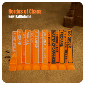 Pack de 61 tokens "Hordes of Chaos"