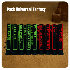 Pack de tokens universel Fantasy
