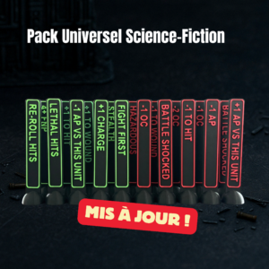 Pack de tokens universel Sci-Fi