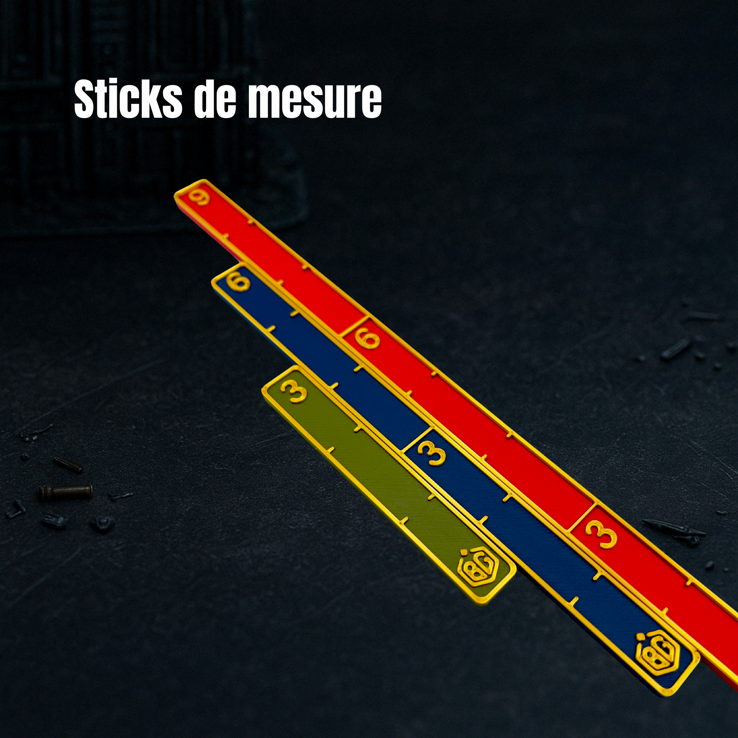 Sticks de mesure