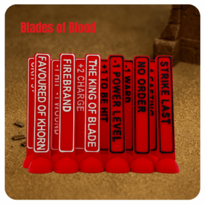Pack de 58 tokens "Blades of blood"