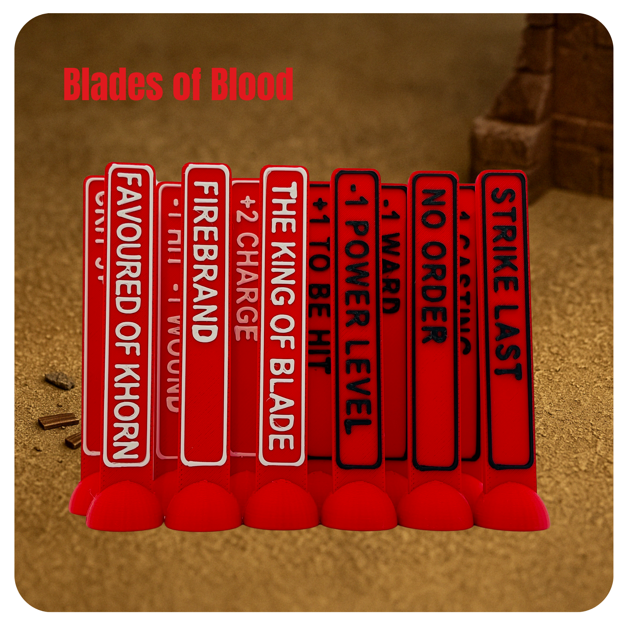 Pack de 58 tokens "Blades of blood"