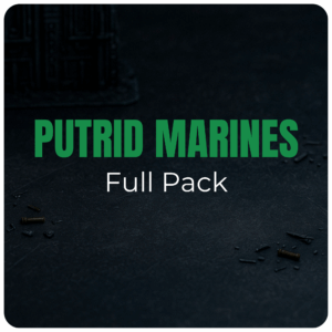 Pack de 67 tokens "Putrid Marines"