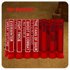 Pack de 57 tokens "Ogor Mawtribes"