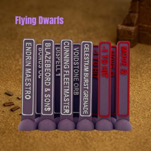 Pack de 53 tokens "Flying Dwarfs"