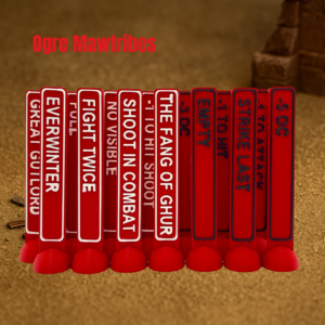 Pack de 57 tokens "Ogor Mawtribes"