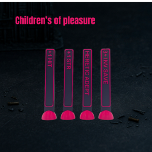 Pack de 83 tokens "Children's of pleasure"