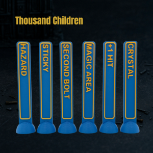 Thousand Children wargame tokens for sci-fi tabletop miniature battles
