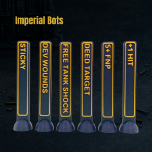 Imperial Bots | Pack de 69 tokens | Wargame tokens