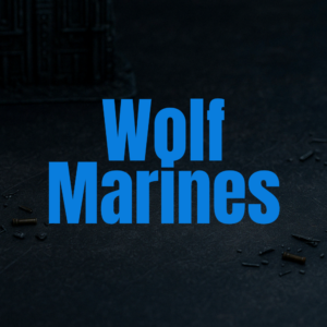 Wolf Marines | Pack de 54 tokens | Wargame tokens